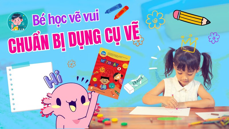 KHÓA HỌC VẼ MÁY FREE CHO BÉ - BÉ HỌC VẼ VUI