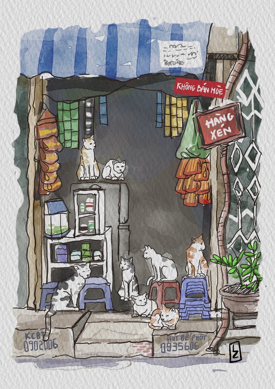 (PROCREATE) BỘ CỌ MÀU NƯỚC LIMZIM WATERCOLOR BRUSH