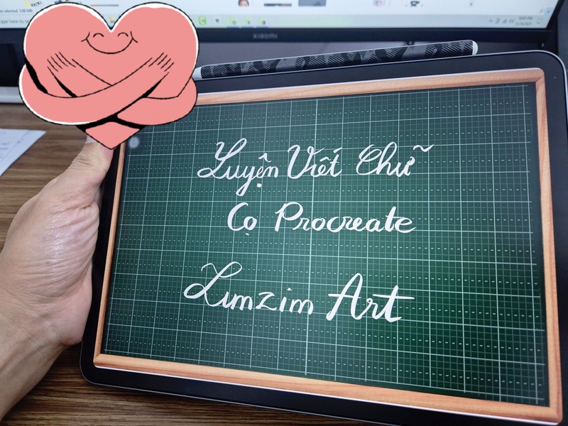 BỘ CỌ VIẾT CHỮ ĐẸP PROCREATE (FREE)