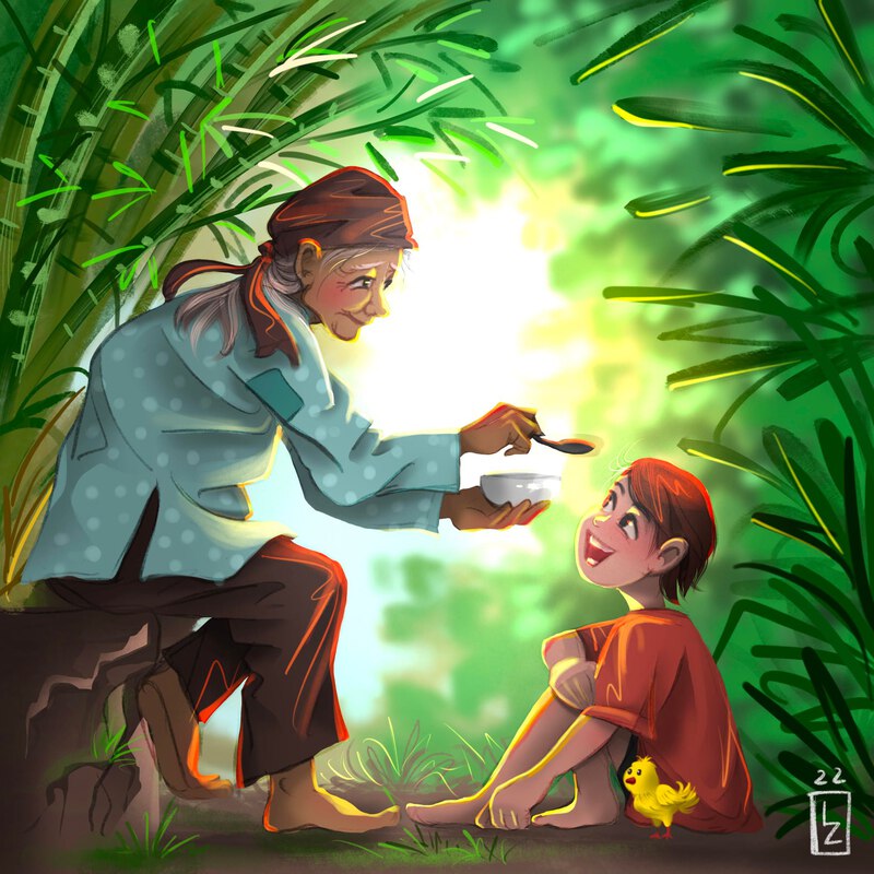 7 NGÀY VẼ IPAD - VẼ MINH HỌA DÂN GIAN