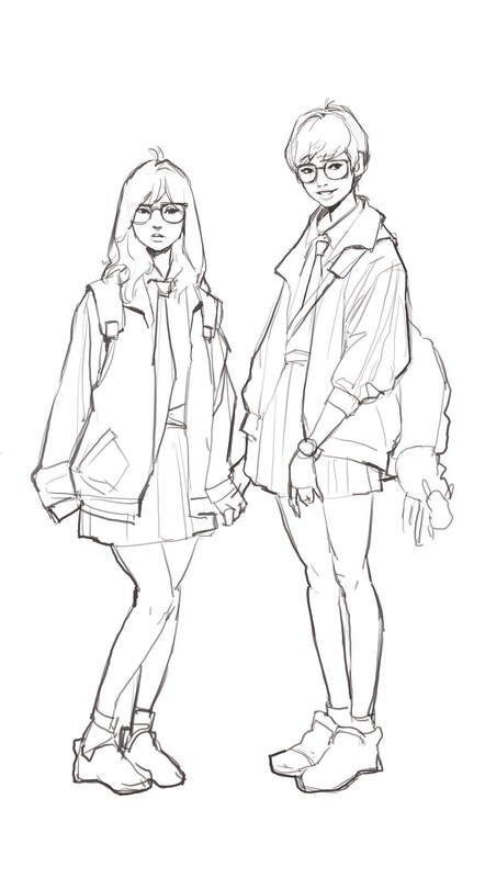 BỘ CỌ VẼ PHÁC THẢO, KÝ HỌA PROCREATE (FREE)