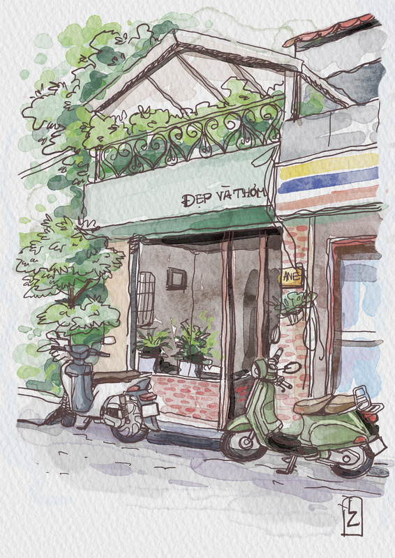 (PROCREATE) BỘ CỌ MÀU NƯỚC LIMZIM WATERCOLOR BRUSH