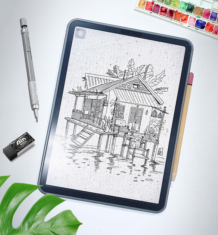 KHÓA HỌC VẼ KÝ HỌA MÀU NƯỚC TRÊN IPAD  2