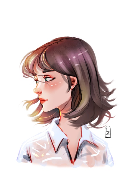 Tranh vẽ chân dung Digital Portrait 